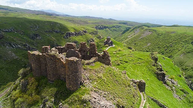 Amberd Church and the Bathhouse