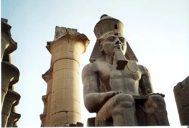 Description and Location of the Statue of Ramesses II