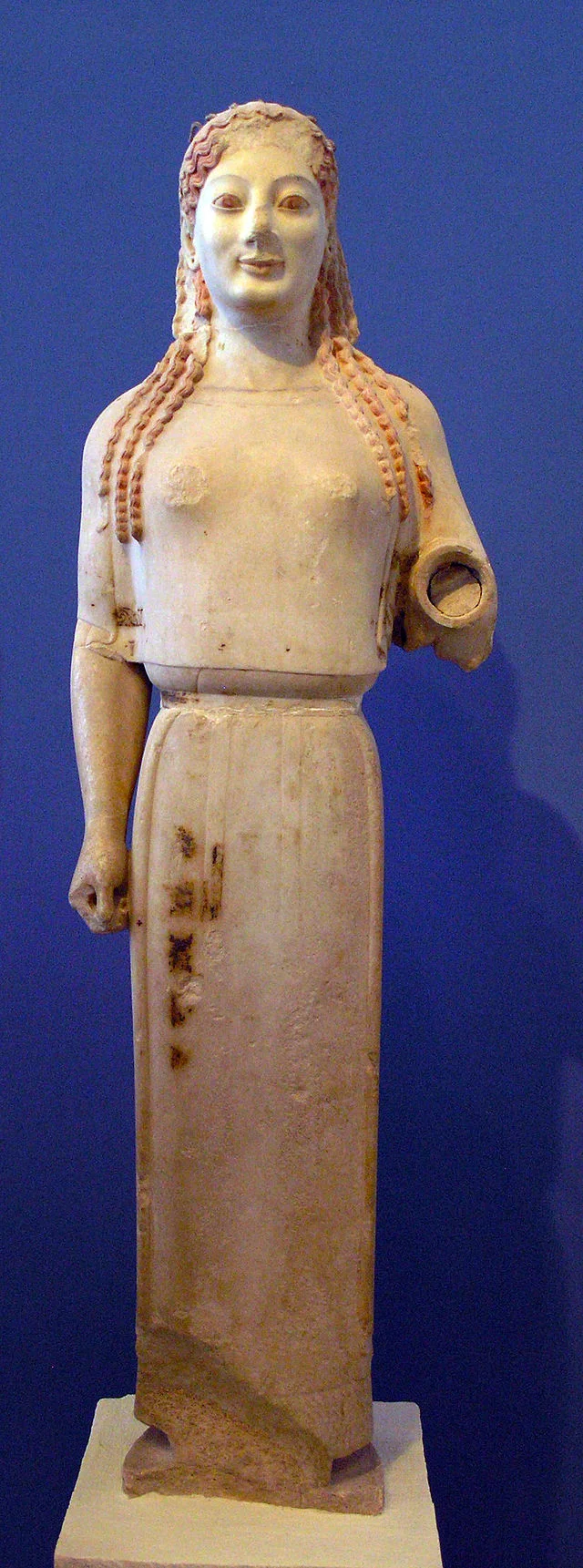 Description of The Peplos Kore