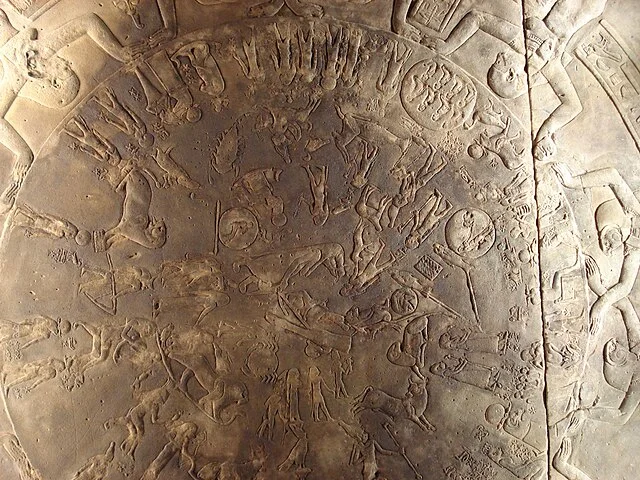 Symbolism and Structure of Dendera Zodiac 