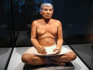 The Sculpture of the Seated Scribe