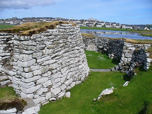 Visiting Clickimin Broch Today