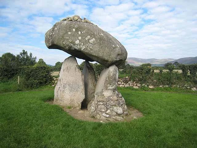 Location and Setting of Proleek Dolmen