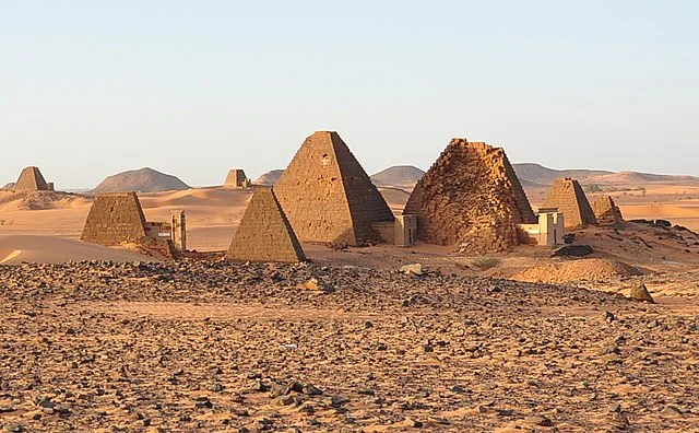 Locations and Structure of Nubian Pyramids