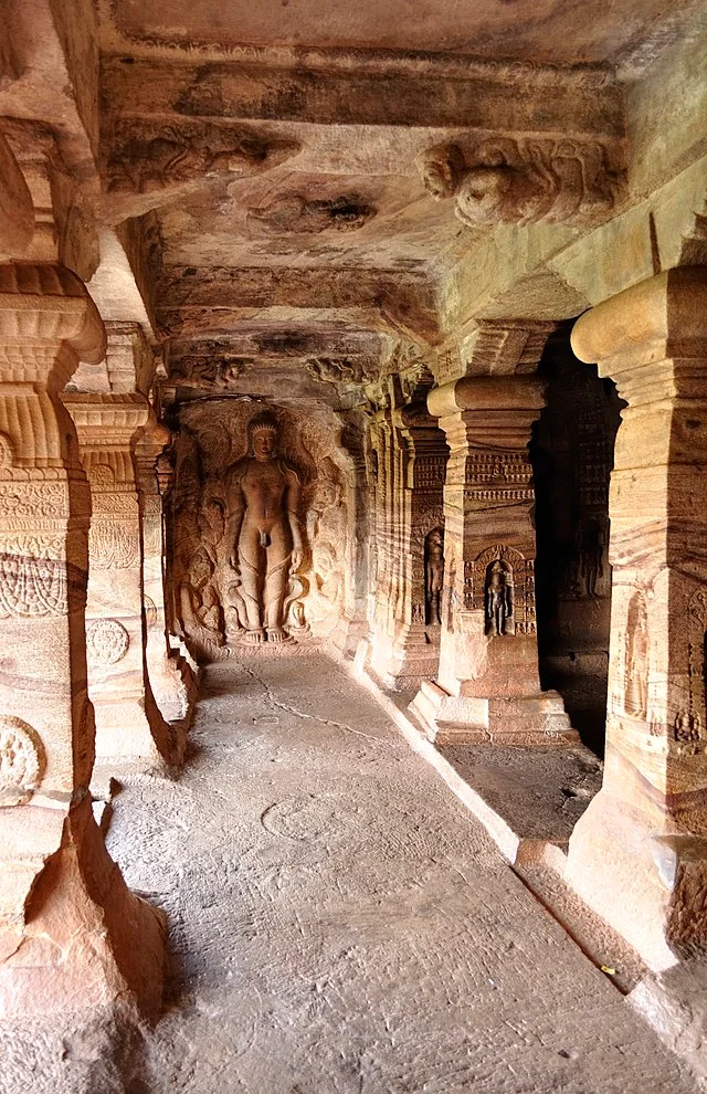 Overview of the Badami Cave Temples