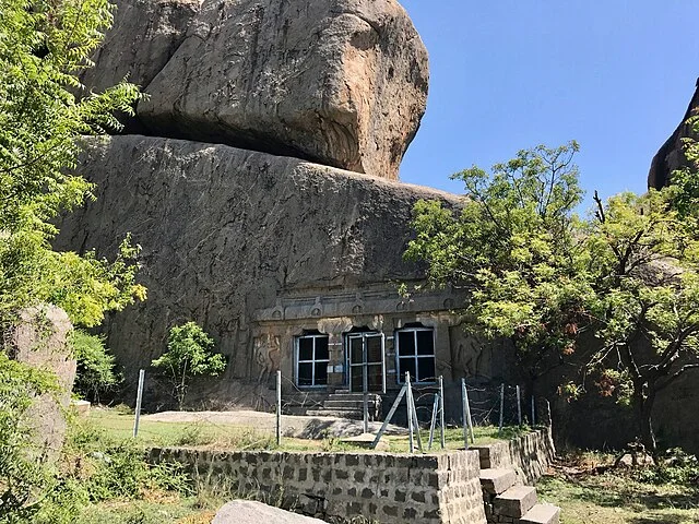 Preservation and Importance of Rock Cut Pallava Temple at Dhalavanur