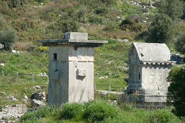 Sculptural Features of Harpy Tomb