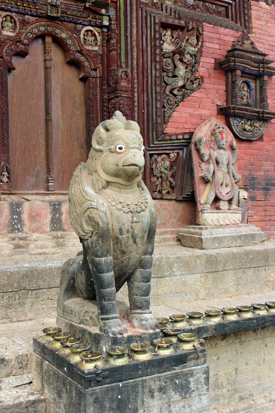 Changu Narayan Temple near Bhaktapur, home to Nepal's oldest dated stone inscription of 464 CE