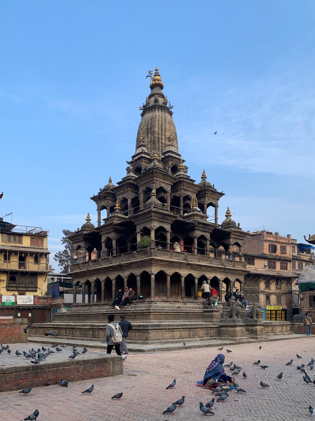 Patan Durbar Square in Lalitpur, one of the seven UNESCO monument zones of the Kathmandu Valley