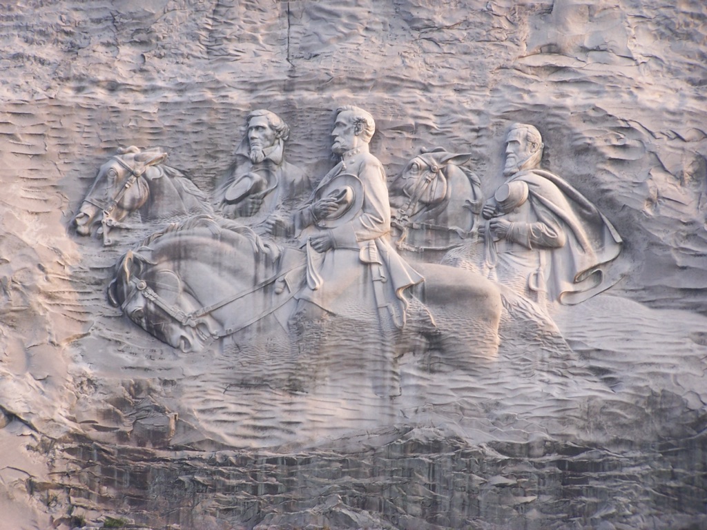 Confederate Memorial Carving 4