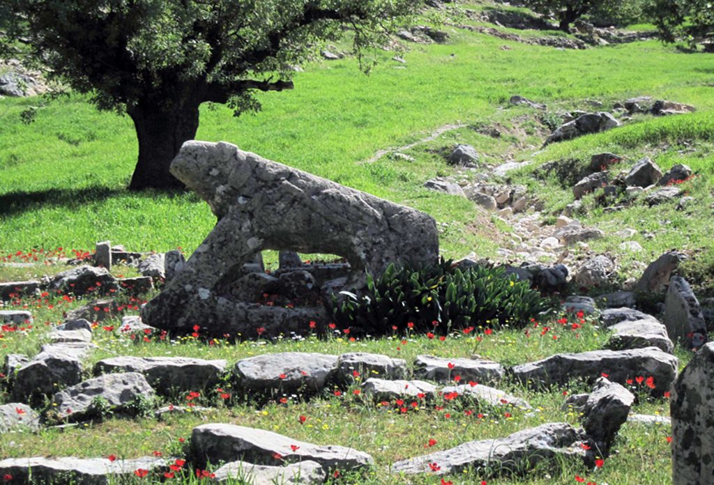 Lion Tombstone Iran