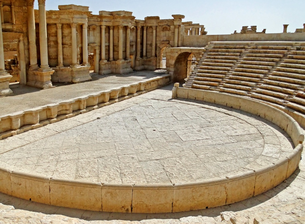 Palmyra The Roman Theater 3