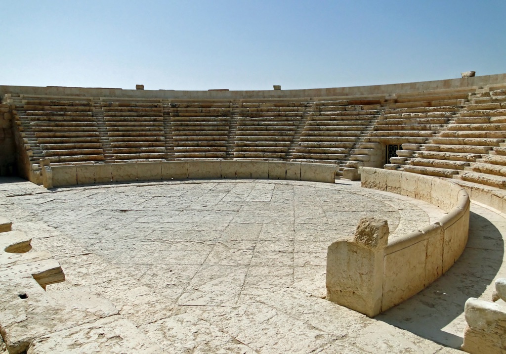 Palmyra The Roman Theater 4