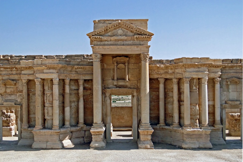 Palmyra The Roman Theater 5