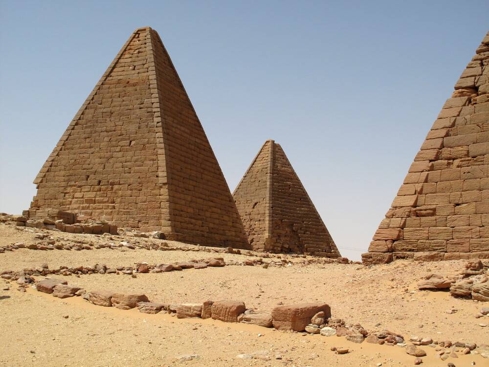Pyramids at Jebel Barka