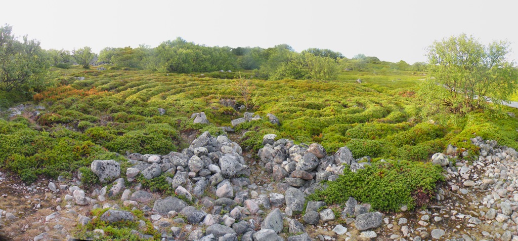 Stone labyrinths of Bolshoi Zayatsky Island 2