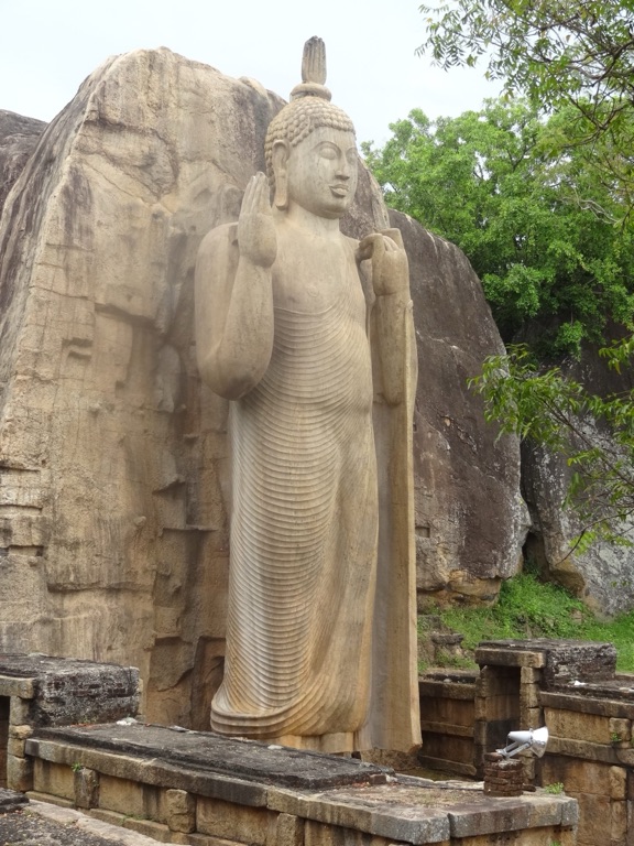 The Avukana Buddha Statue 2