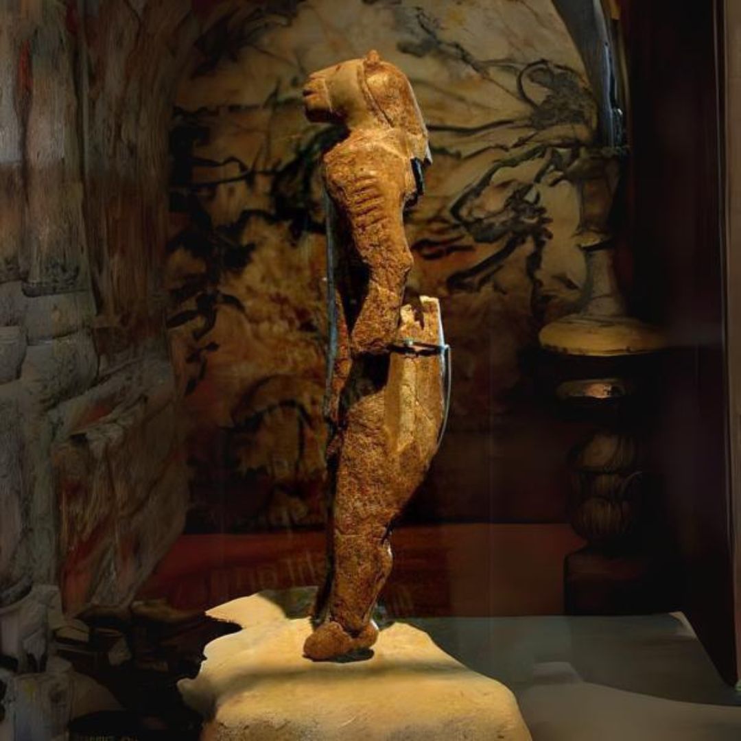 The Lion Man Sculpture