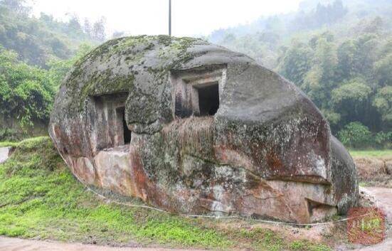 chinese boulder tombs