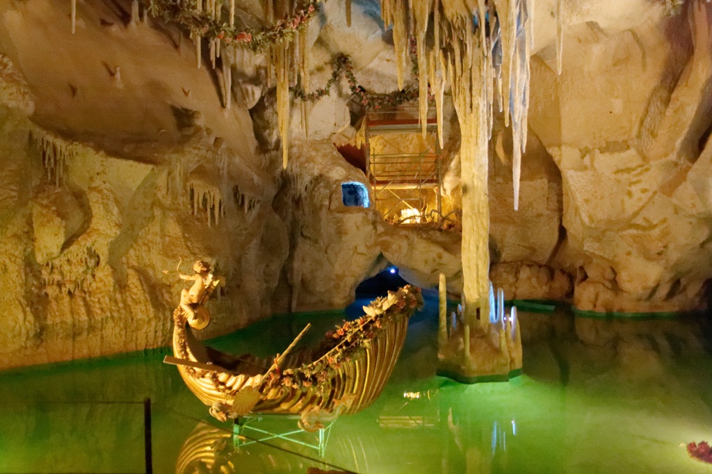 the Venus Grotto at Linderhof Palace 7